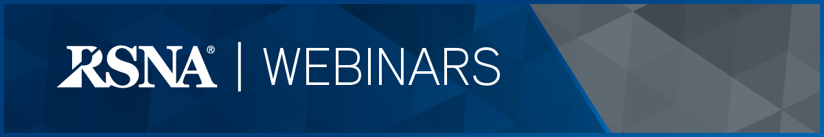 RSNA Webinars